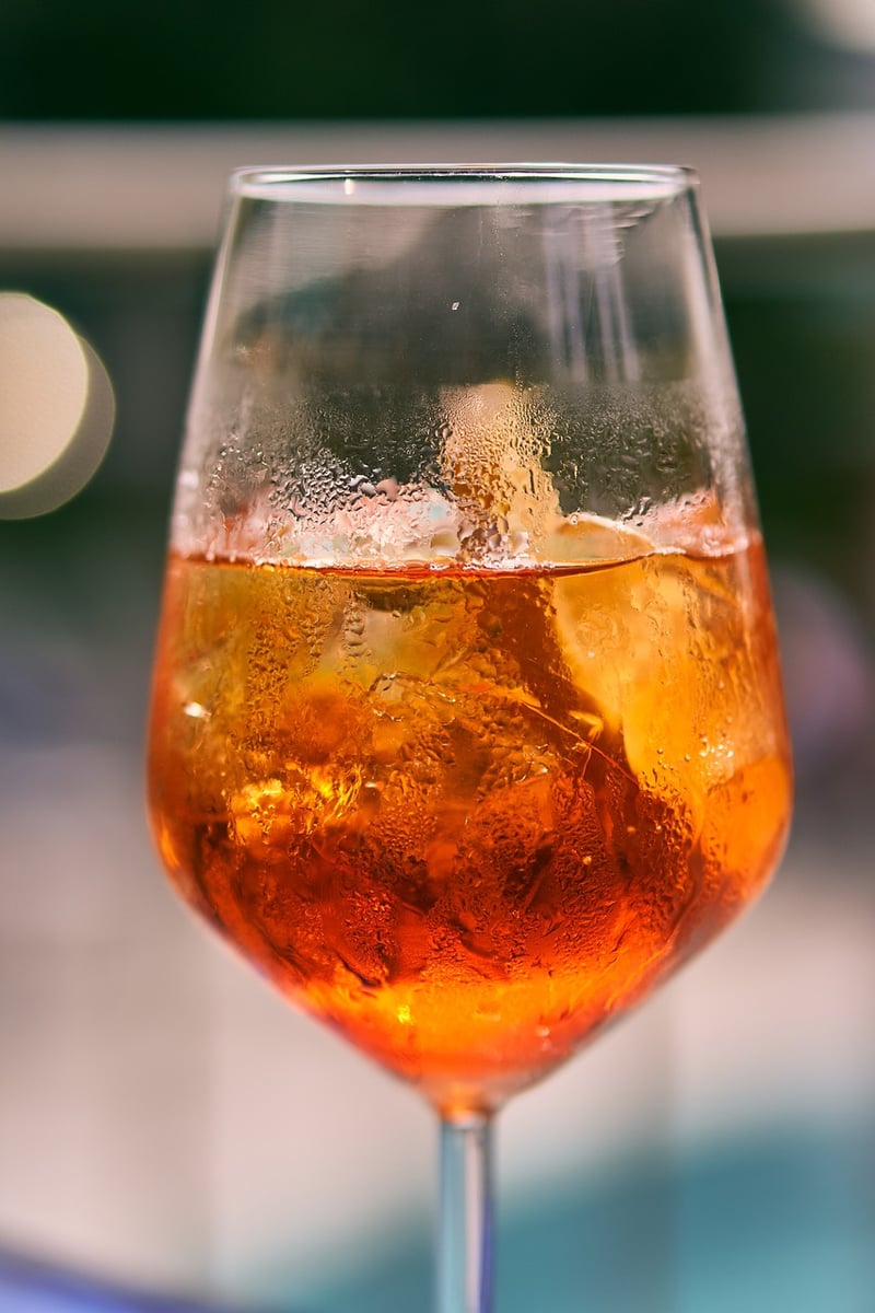 Cocktail Drink with Ice